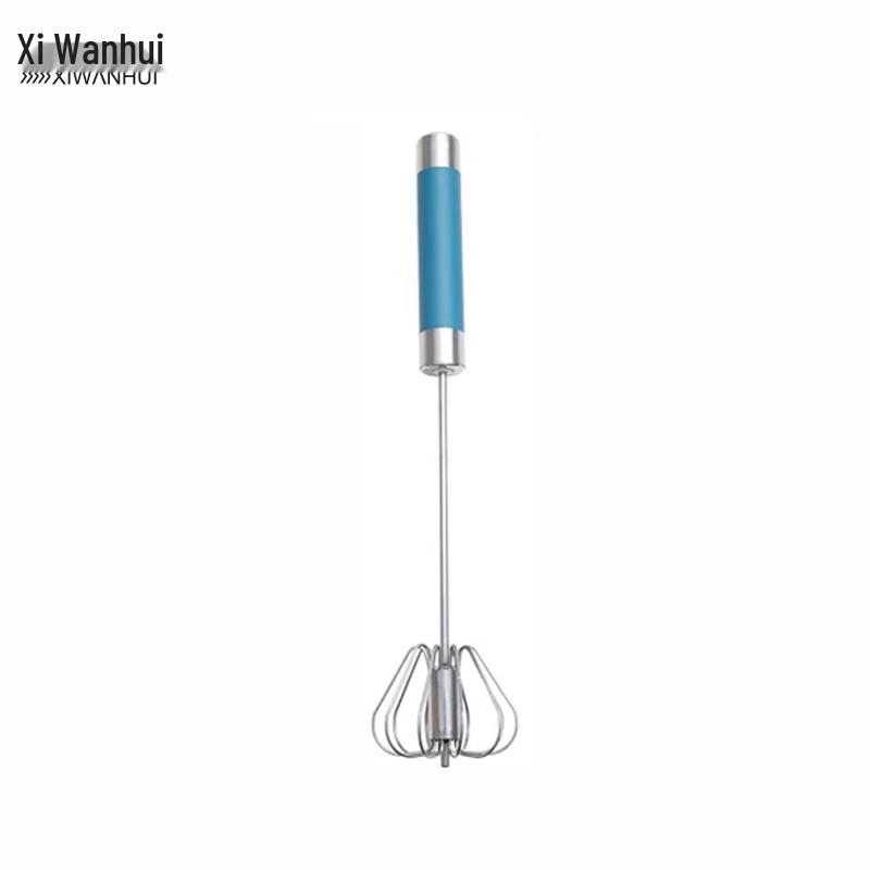 XWH Semi-Automatic Stainless Steel Egg Beater