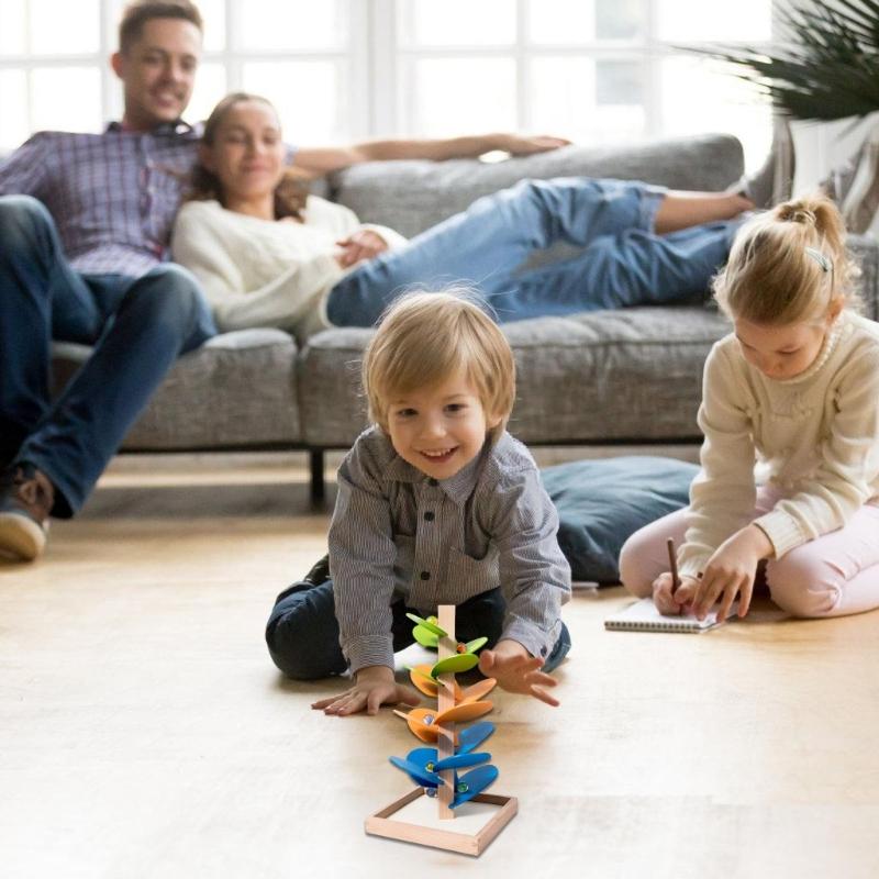 Multifunctional Wooden Ball Drop Toy Rainbow Music Tree For Kids Educational Activity For Boys And Girls