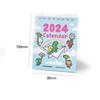 Line Friends Mini 2024 mini calendar, rolling, rolling, 2 pieces