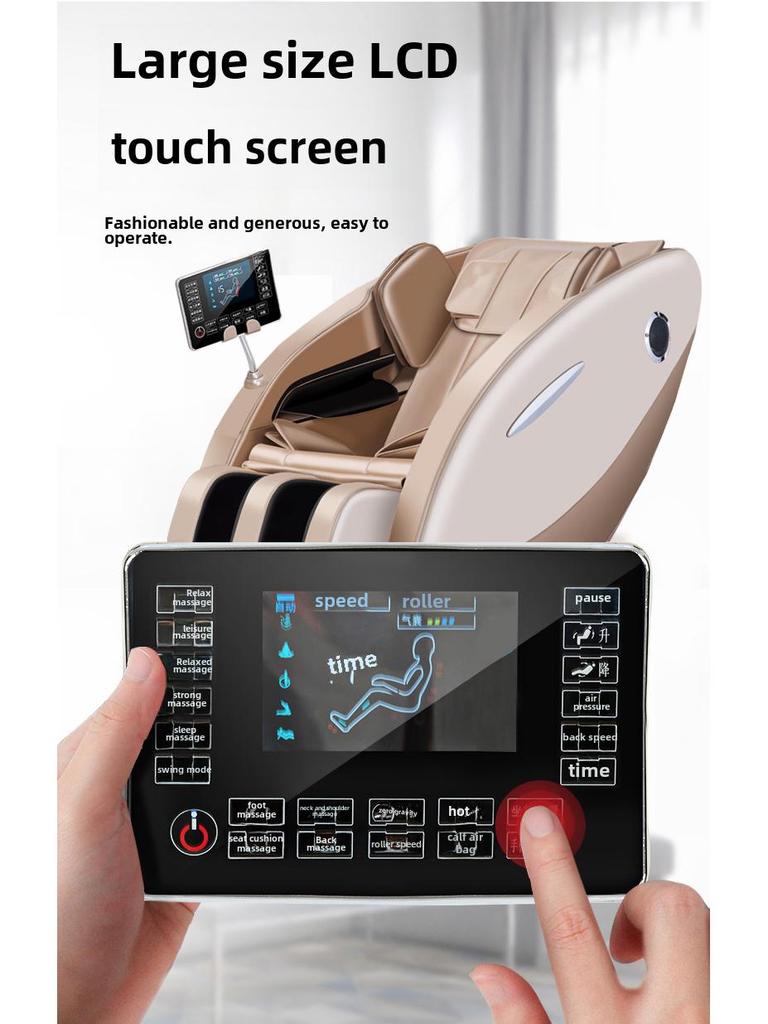 Luxury Electric Massage Chair for Musicians - Fully Automatic, Multifunctional, Full-Body Relaxation Sofa