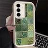 Phone Case for Samsung Galaxy S26 S25 Ultra S24 FE Italian Sicilian Style Floral Pattern Shell S23 Plus S22 + S21 S20 5G Soft Si