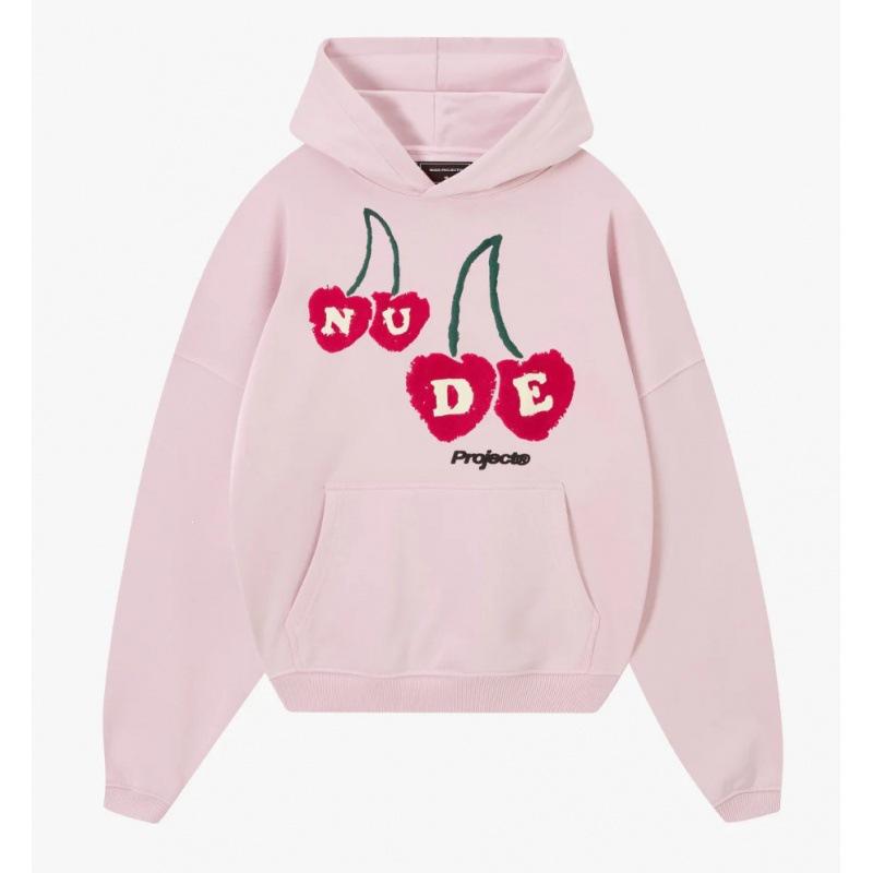 D11-Cotton-containing blended men's and women's versatile sweater fashion long-sleeved street fashion loose hoodie
