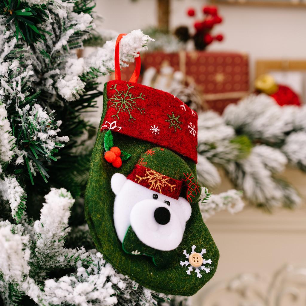Stocking Christmas Premium Gift Bag Small Size Ideal For Candy And Decorations Holiday