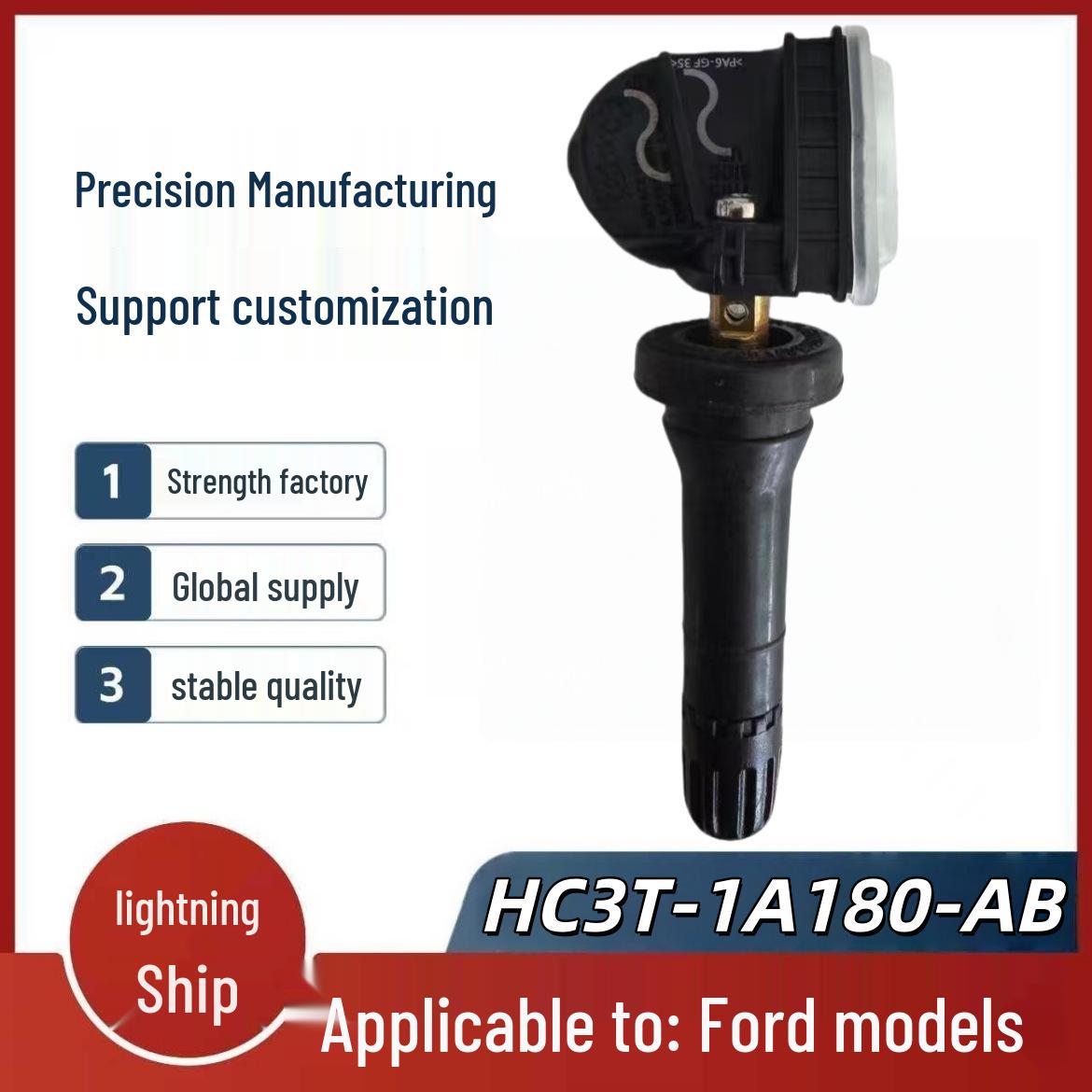 HC3T1A180AB Tire Pressure Sensor for Select Ford Lincoln Models ABS