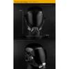 Sci‑Fi Techwear Mechanical Half‑Helmet Mask, Futuristic Cosplay Role‑Play Face Cover For Outdoor Dress‑up Prop