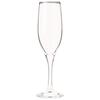 Toyo Sasaki Glass Legato "Beautiful Legs" Champagne Glasses, 165ml Flute Champagne, Set of 6, Made in Japan, Dishwasher Safe, Break-Resistant, Champag