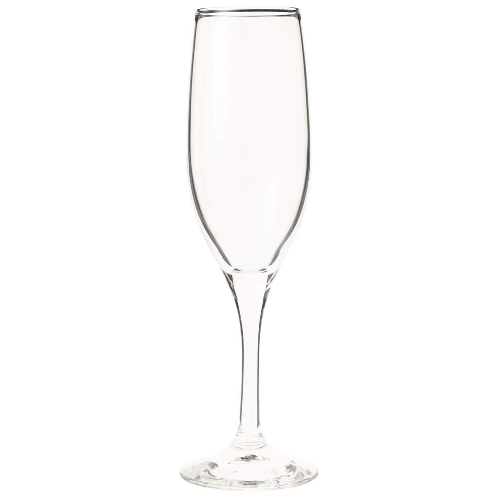 Toyo Sasaki Glass Legato "Beautiful Legs" Champagne Glasses, 165ml Flute Champagne, Set of 6, Made in Japan, Dishwasher Safe, Break-Resistant, Champag