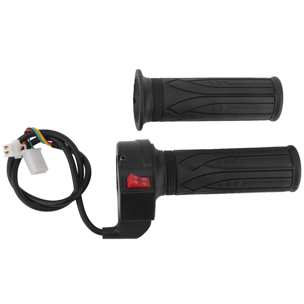 Electric Bicycle Rubber Handles Speed Control Bike Grips with Forward Reverse Function