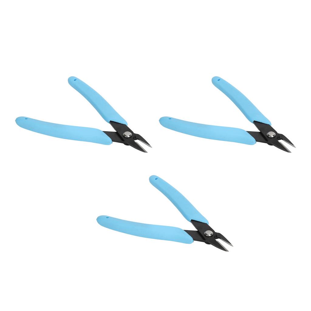 3pcs Stainless Steel Cuticle Cutter Automatic Anti Slip Rhinestone Remover Cuticle Nippers Trimmer