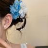 Tassel Flower Hairpin Colorful Chinese Style Hair Clip Fairy Hanfu Hair Accessories  Cheongsam