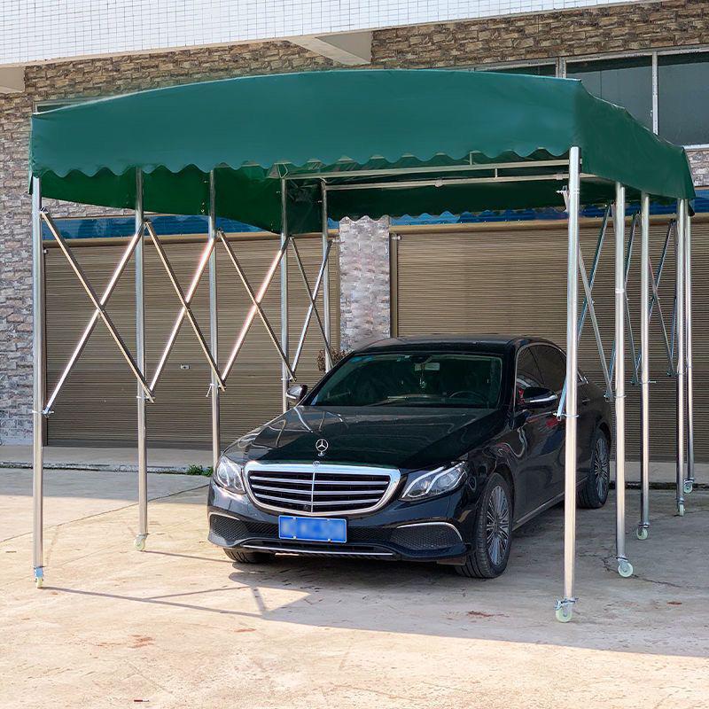Retractable Awning & Sun Shade for Large Stalls, Warehouses, or Parking Sheds