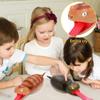 Beliscar e música Press Press Snake Brinquedos divertidos de plástico macio para crianças Simulação de descompressão Pequeno animal enganado Cuspe Língua Pressionar, Língua para fora, Beliscar
