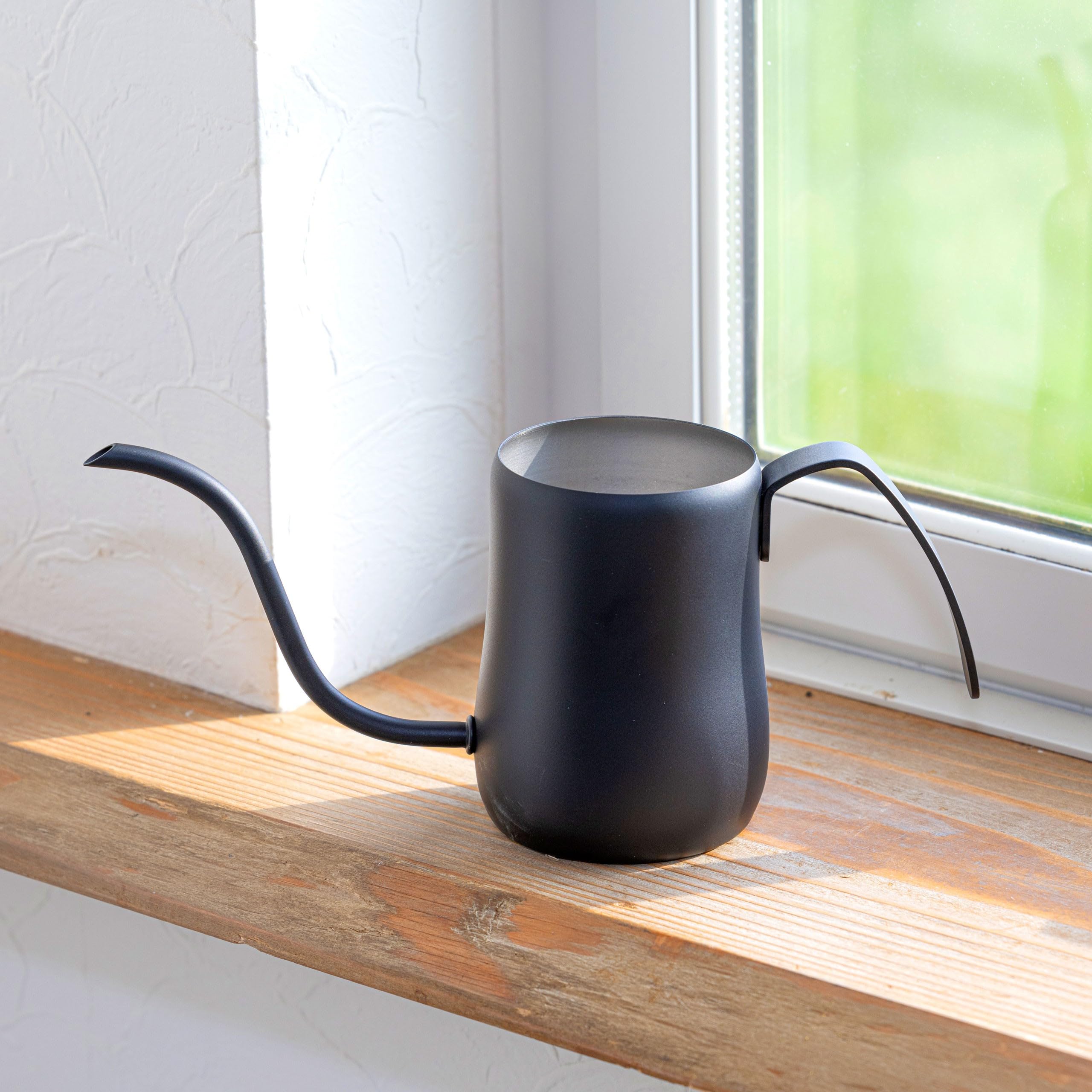 

TETSUNAGI Лейка Кашпо для полива Нержавеющая Лейка Гидропоника Сделано в Tetsunagi Банка, Кувшин, Кувшин, Сталь, Банка, Стильный, Растения, Цветы, Япония, чёрный