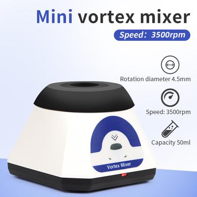 Mezclador Vórtice Mini de Laboratorio 3500rpm Batidora Electrónica Tinta de Tatuaje Esmalte de Uñas Agitador Vórtice Mezclador Giratorio Excéntrico de Alta Calidad