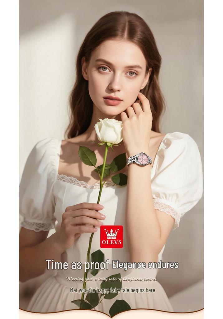 2026 Women's Elegant High-End Quartz Watch - Perfect Gift for Girlfriend's Birthday (Model SL5649)