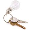 Mini Color Changing LED Flashlight Light Bulb Lamp Key Ring Keychain Xmas Gift
