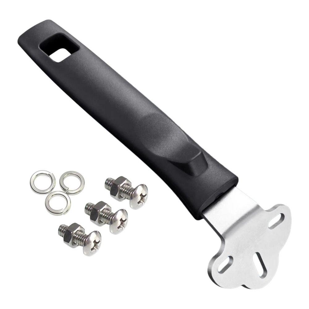 Universeller Kochtopfgriff Abnehmbar mit Schrauben Pfannengriff Ersatz Hitzebeständiger Topfgriff für Bratküchengeschirr