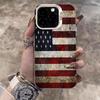 American Flag Pattern Design IMD Phone Case For iPhone 17 16 Pro Max 15 Plus 14 13 12 11 17Air 16E XS X XR Shockproof Hard Cover