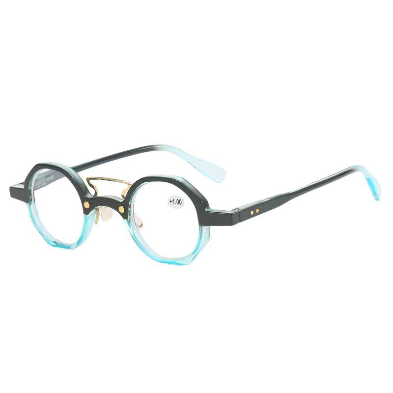 Retro Round Frames: Photochromic, Anti-Blue Light, High-Definition Reading Glasses