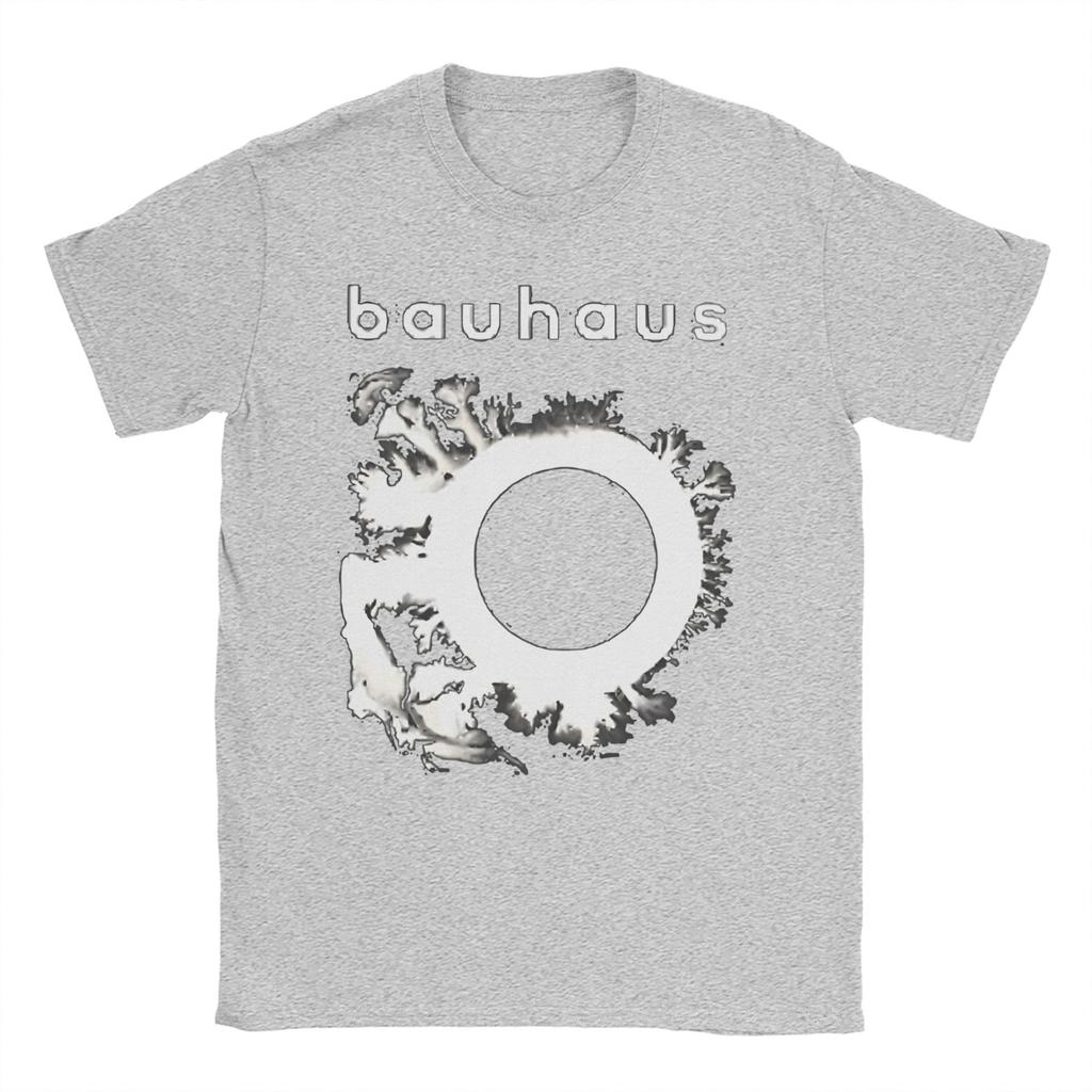 Funny Bauhaus TShirt for Unisex O Neck Cotton T Shirts Short Sleeve Tee Shirt Printed Clothing