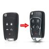 New For Chevrolet Cruze For Opel Insignia Astra Zafira Mokka Agila Corsa Meriva Signum Tigra Mando Modified Car Key Shell
