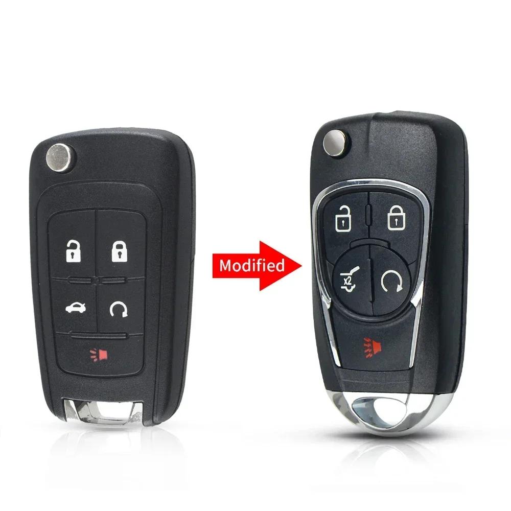 New For Chevrolet Cruze For Opel Insignia Astra Zafira Mokka Agila Corsa Meriva Signum Tigra Mando Modified Car Key Shell