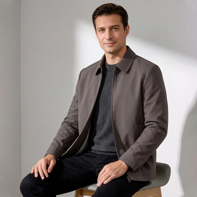 ROMON Men's Business Casual Iron-Free Jacket