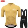 Raudax GCN Team Cycling Jersey Set Summer Short Sleeves Cycling Clothing Maillot Ropa Ciclismo Outdoor Riding Bike Uniform
