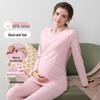 Women's Pure Cotton Maternity & Postpartum Thermal Underwear Set