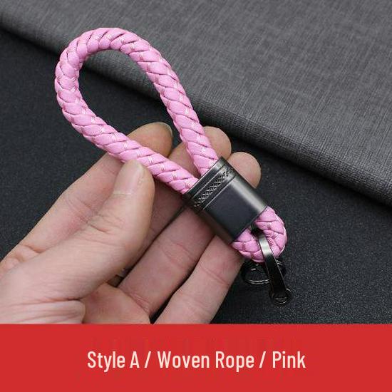 Woven Rope Keychain: Creative, Cute, Unisex Car Key Hanger