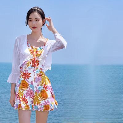Women's Autumn Leaf Two-Piece Swimsuit