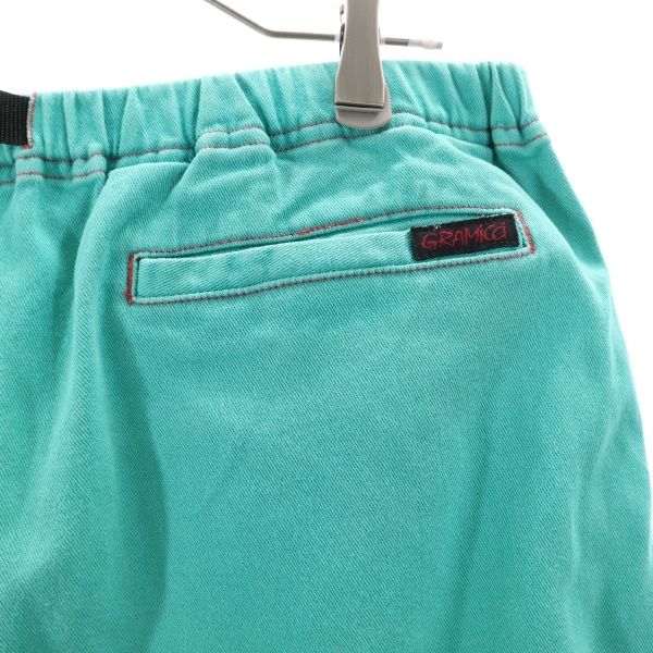 Gramicci Outdoor Shorts Green X Orange Climbing Men's Used