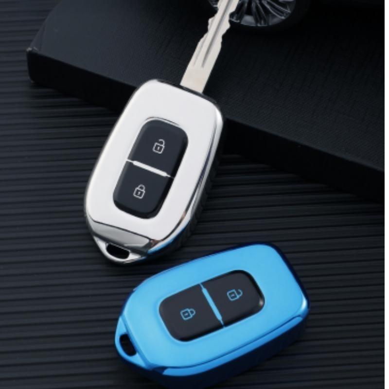 Étui Silicone Clé Voiture Renault - Protection Anti-choc, Signal Préservé, Design Moderne