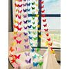 Colorful 3D Paper Butterfly Garland for Party, Wedding, and School Decoration