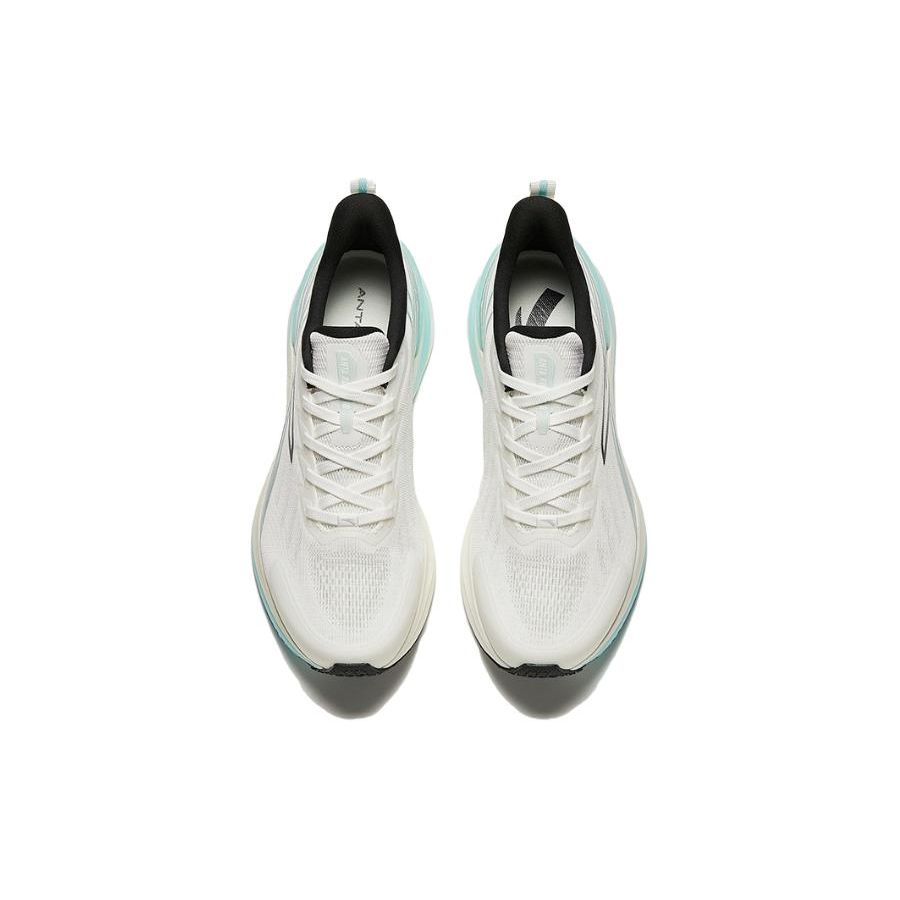 Anta Running Shoes 4th Generation Shock Absorption Wear Resistant Low Top Men Sneakers White 112425585-6