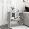 Side Table Gray Sonoma 50x30x50 Cm Particleboard