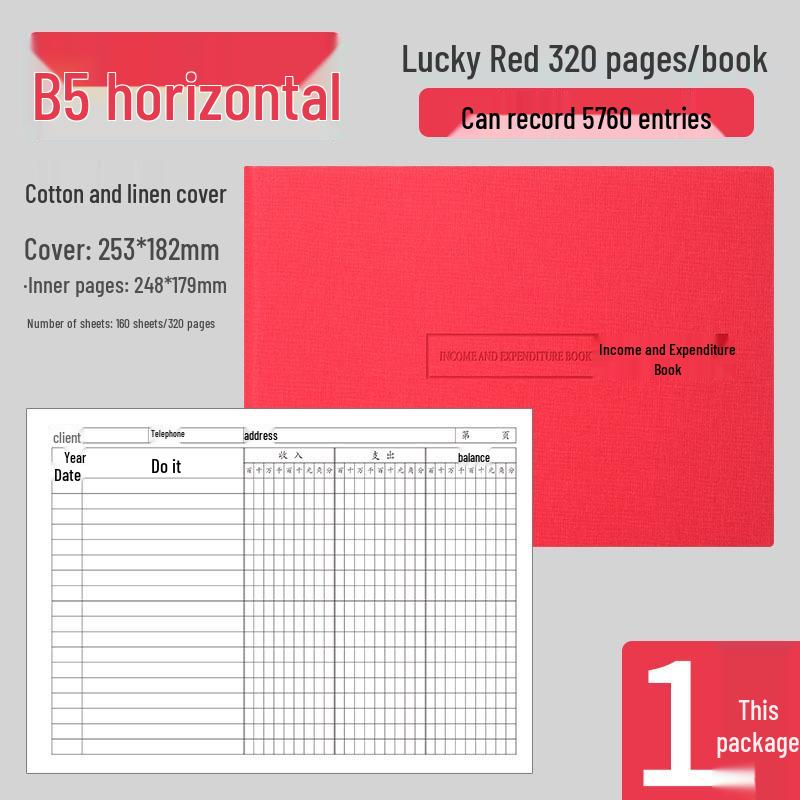 Subsidiary Ledger: Income & Expenditure Accounting Book for Business