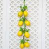 Room Artificial Lemon Modle 2 Strings 52CM Garden Decor Home Ornaments PU
