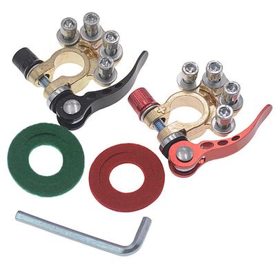 2Pcs/Set Quick Release Disconnect Car Battery Terminal Battery Terminal Connectors Positive Negative