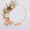 Immortal Flower Iron Art Tassel Fan DIY Hanging Ornament Material Pack - Handmade Gift