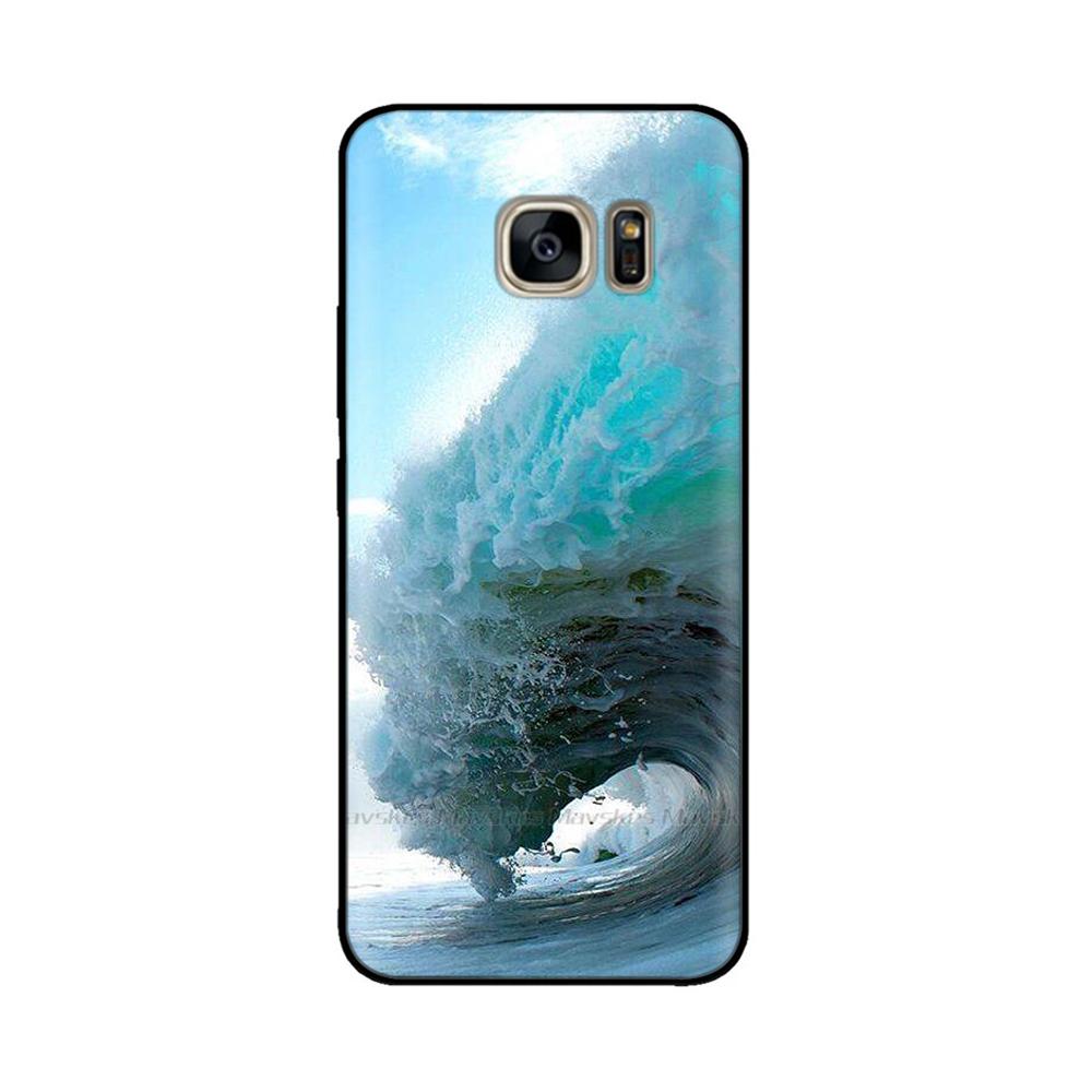 Black Silicone Case For Samsung Galaxy S6 Edge Case Soft TPU Cover For Samsung Galaxy S6 S 6 Edge Case Cover Bumper Coque Para