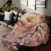 American singer Kali Uchis Blanket For Sofa Office Bed Plane Travel Sleep Read Relax Camping Soft And Warm