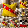 France Lorraine Region Cushion Cover Multi-Scene Pillow Cover for Home & Car - Reversible, Soft & Durable for Daily Use