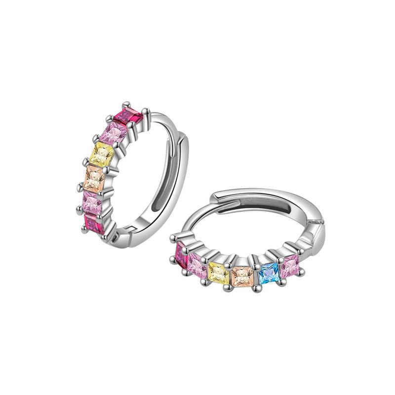Dopamine Colorful Stud Earrings Sweet Fresh Niche Design Premium Earrings