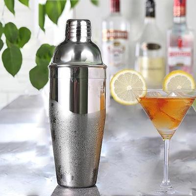 350/550/750ml Stainless Steel Shaker for Cocktails Cocktail Mixer Shaker Cocktails Accessories Party Bar Tool JBGJ01