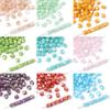 20pcs/Bag 5x6mm Handmade Faceted Solid Shiny Colors Loose Spacer Crystal Glass Beads for DIY Jewelry Making