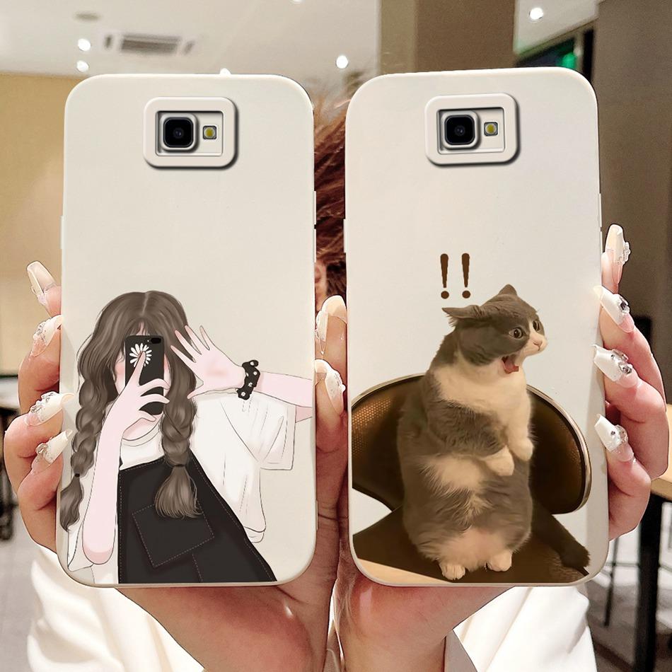 For Samsung Galaxy J4 Core J4+ Cute Rabbit Cat Cartoon Case For Samsung J4 Plus J4Core Shockproof Soft Silicone Phone Cases