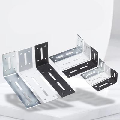 6-pack kraftiga vinkelbeslag i rostfritt stål för stabilitet