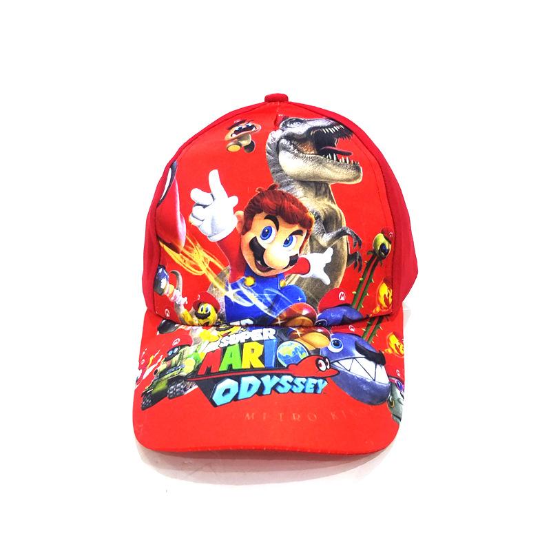16 hues Super Marios Bros Animation Design Headwear Luigi Embroidery Animation Figure Peripherals Baseball Cap Shade Sun Protection kids Presents