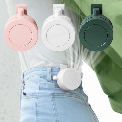 Bezlistny mini wentylator z klipsem Wentylator na szyję Chłodzenie powietrzem Usb 3 prędkości wentylatora Przenośna chłodnica powietrza Akumulator Zewnętrzny wentylator osobisty